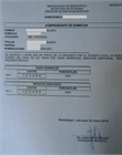 Certificado de exención 